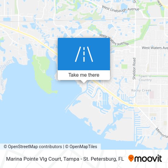 Marina Pointe Vlg Court map