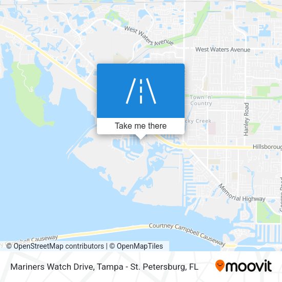 Mariners Watch Drive map
