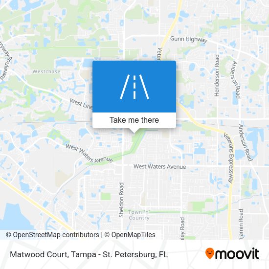 Matwood Court map