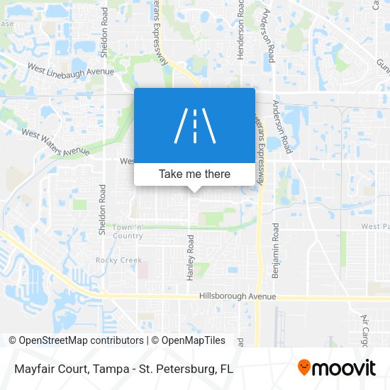 Mapa de Mayfair Court
