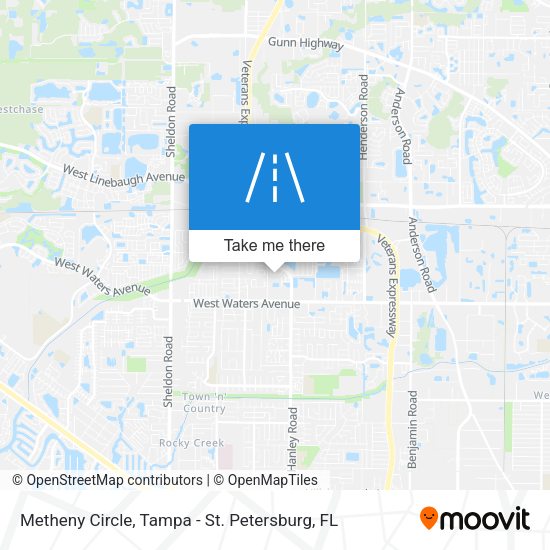 Metheny Circle map