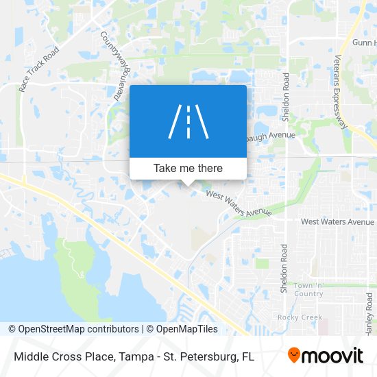 Mapa de Middle Cross Place