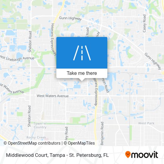 Middlewood Court map