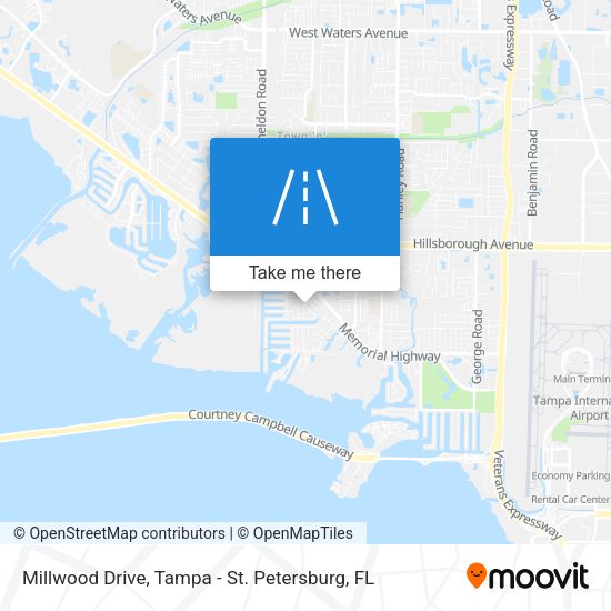 Millwood Drive map