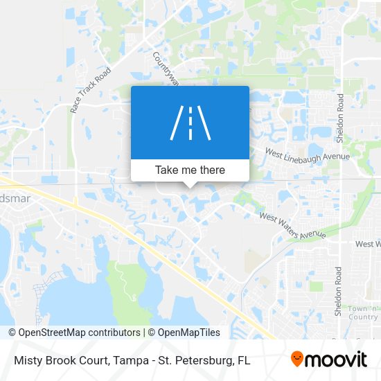 Mapa de Misty Brook Court