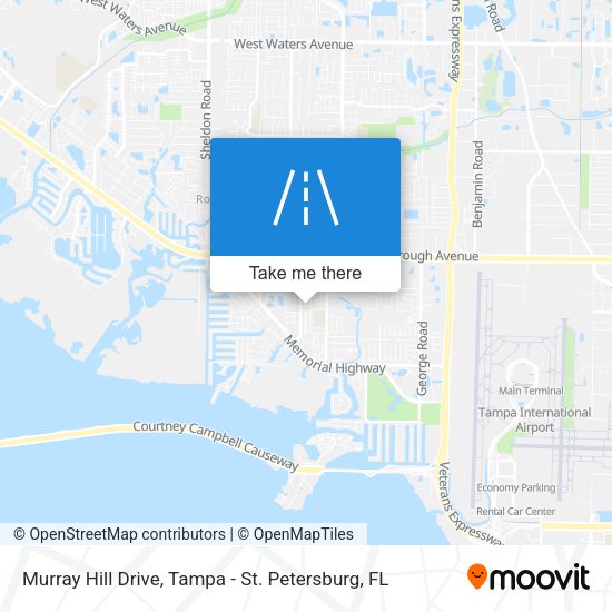 Murray Hill Drive map