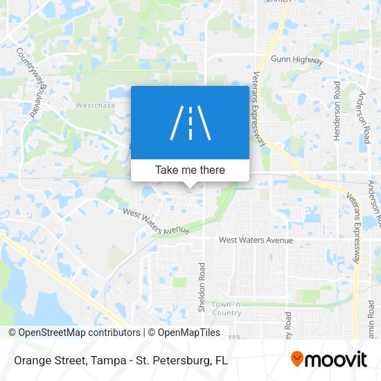 Orange Street map