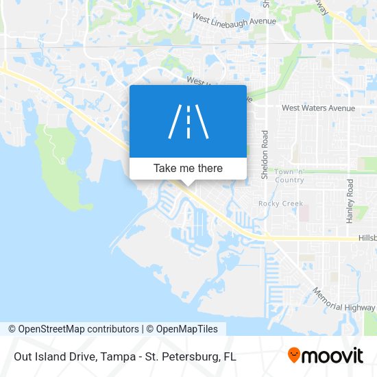 Out Island Drive map
