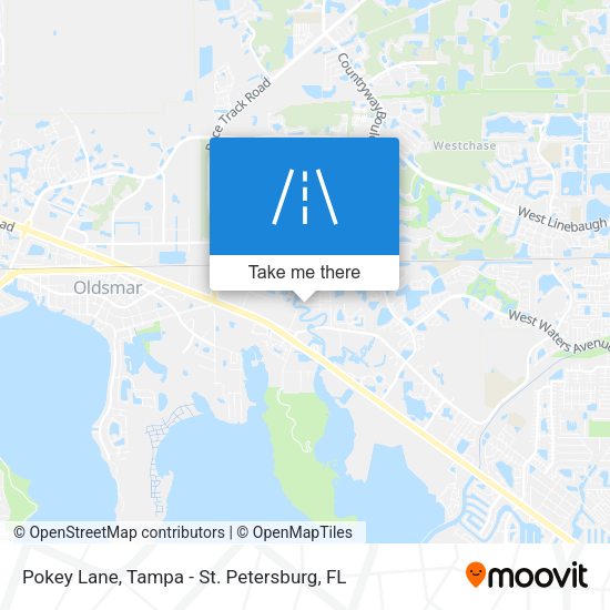 Pokey Lane map