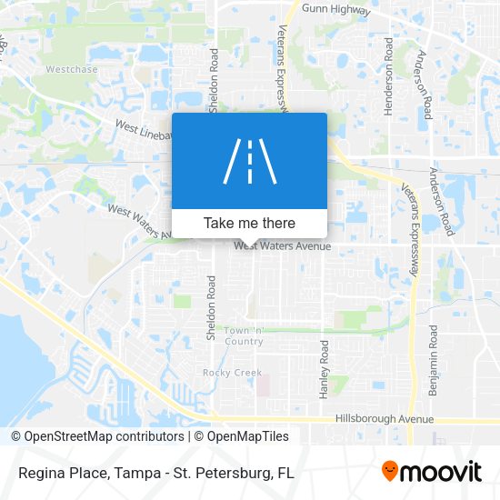 Regina Place map