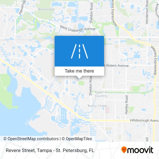 Mapa de Revere Street