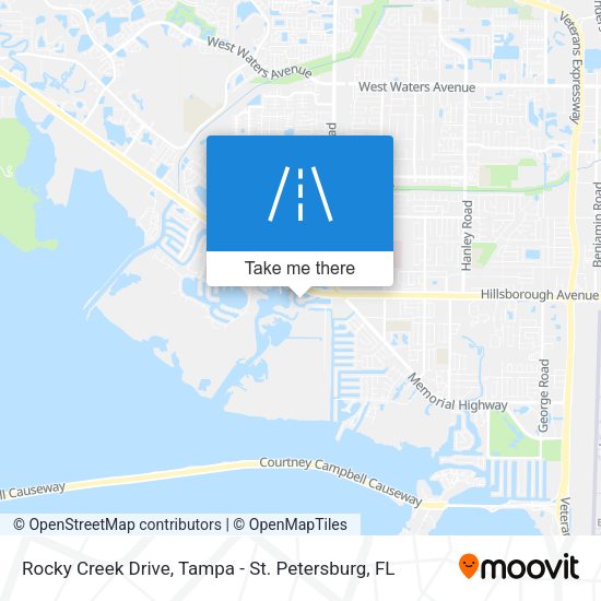 Mapa de Rocky Creek Drive
