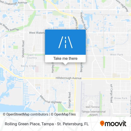 Rolling Green Place map