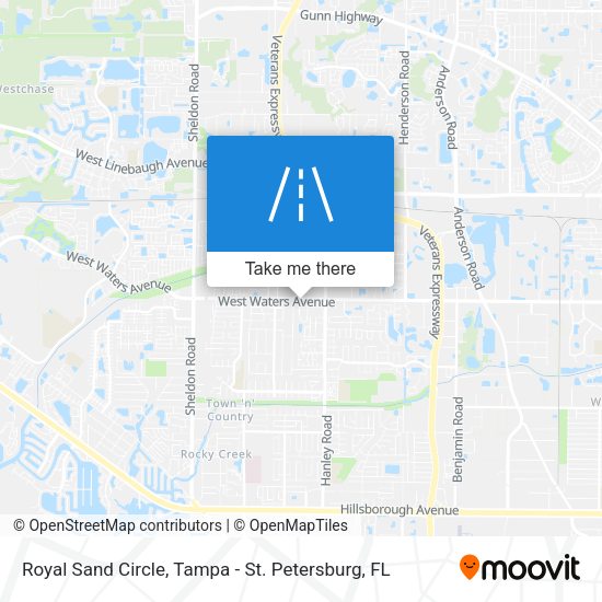 Mapa de Royal Sand Circle