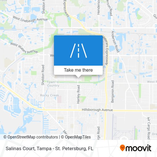 Salinas Court map