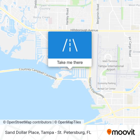 Mapa de Sand Dollar Place