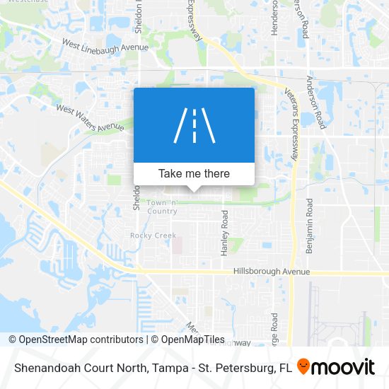 Shenandoah Court North map