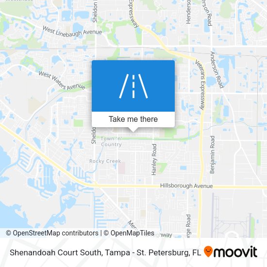 Shenandoah Court South map