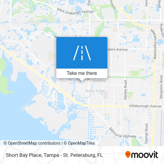 Mapa de Short Bay Place