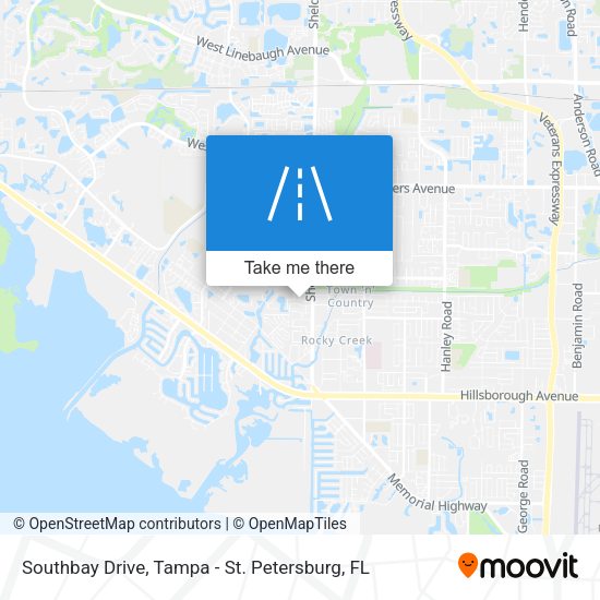 Southbay Drive map