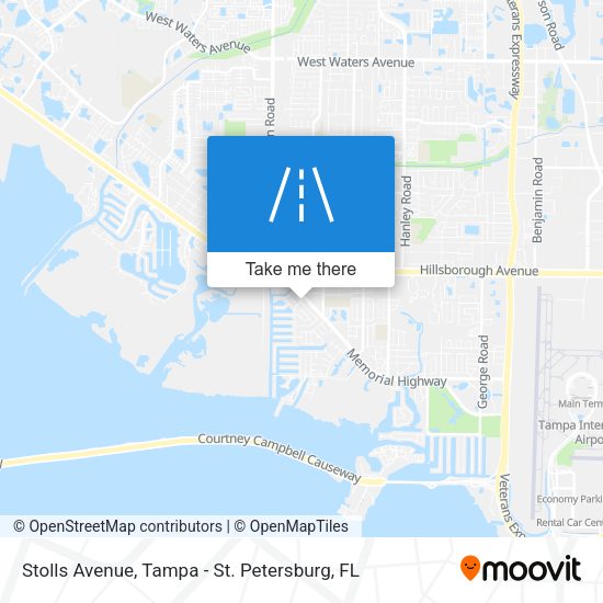 Mapa de Stolls Avenue