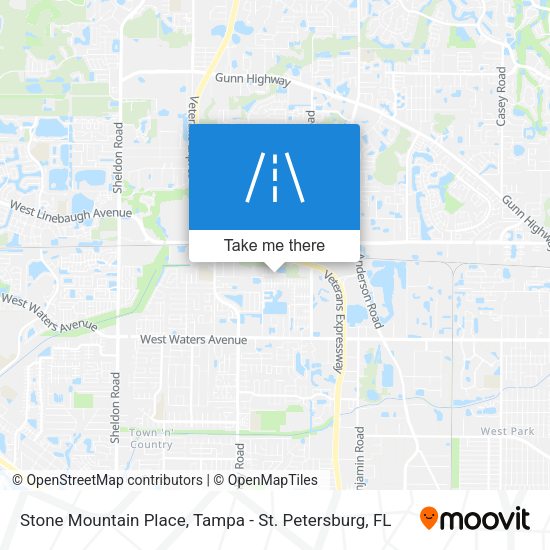 Mapa de Stone Mountain Place