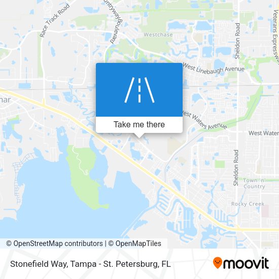Stonefield Way map