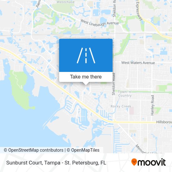 Sunburst Court map
