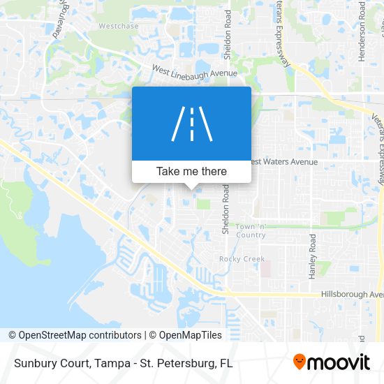 Sunbury Court map
