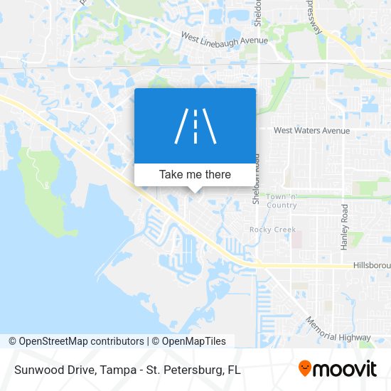 Sunwood Drive map