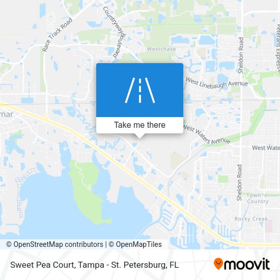 Sweet Pea Court map