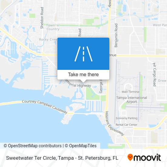 Sweetwater Ter Circle map