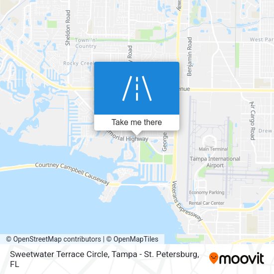 Sweetwater Terrace Circle map