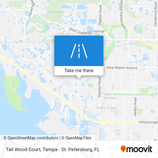 Tall Wood Court map