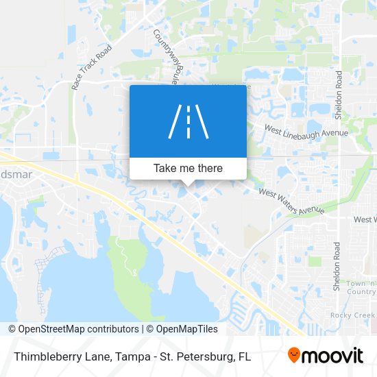 Mapa de Thimbleberry Lane