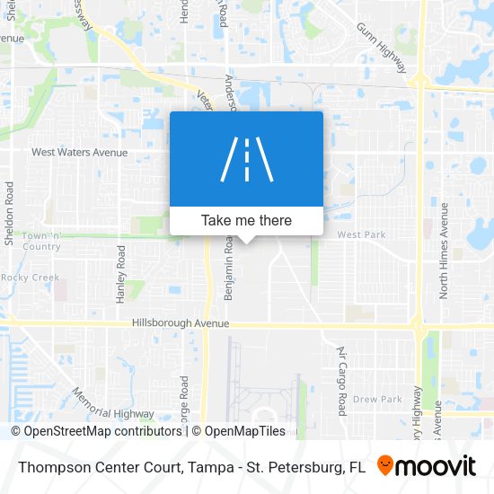Thompson Center Court map