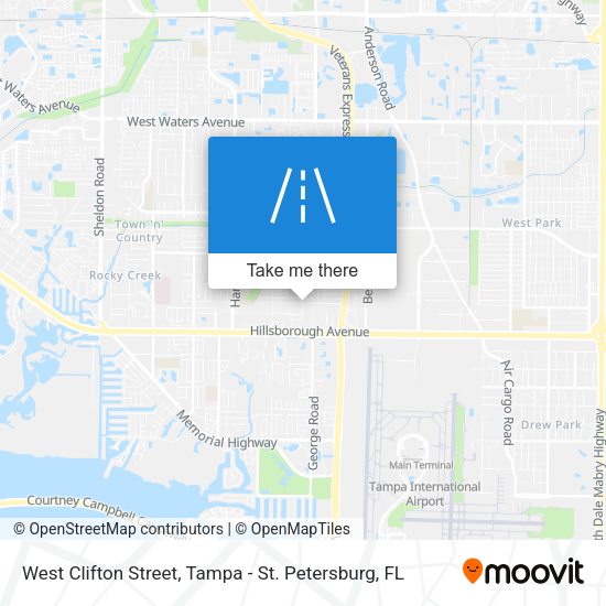 Mapa de West Clifton Street