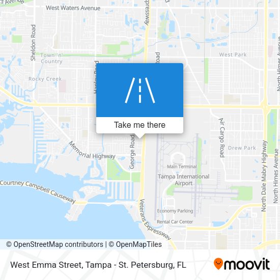 Mapa de West Emma Street