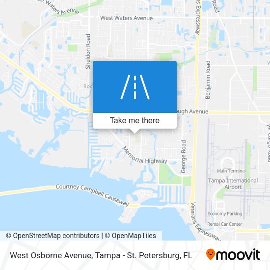 Mapa de West Osborne Avenue