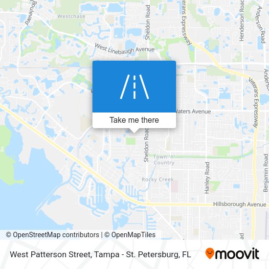 Mapa de West Patterson Street
