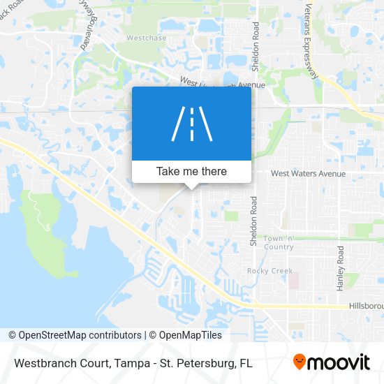 Mapa de Westbranch Court