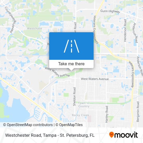 Mapa de Westchester Road