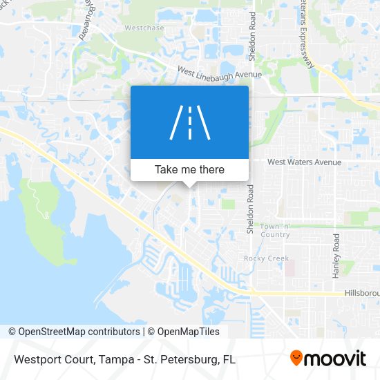 Westport Court map