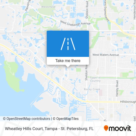 Wheatley Hills Court map