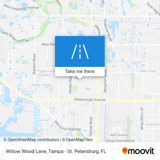 Mapa de Willow Wood Lane