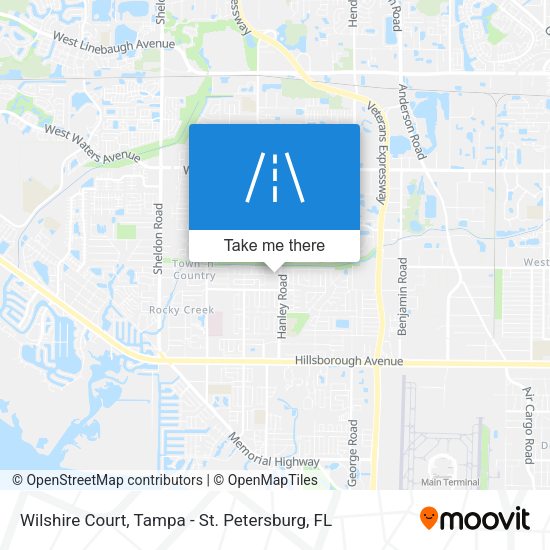 Wilshire Court map