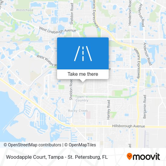 Woodapple Court map