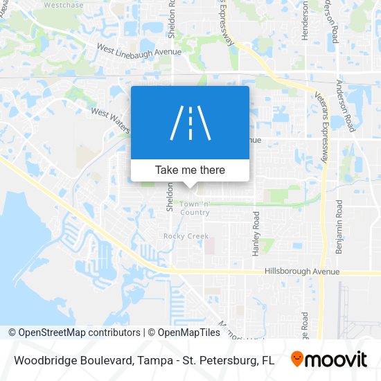 Woodbridge Boulevard map
