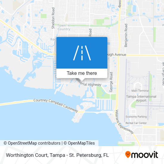 Worthington Court map