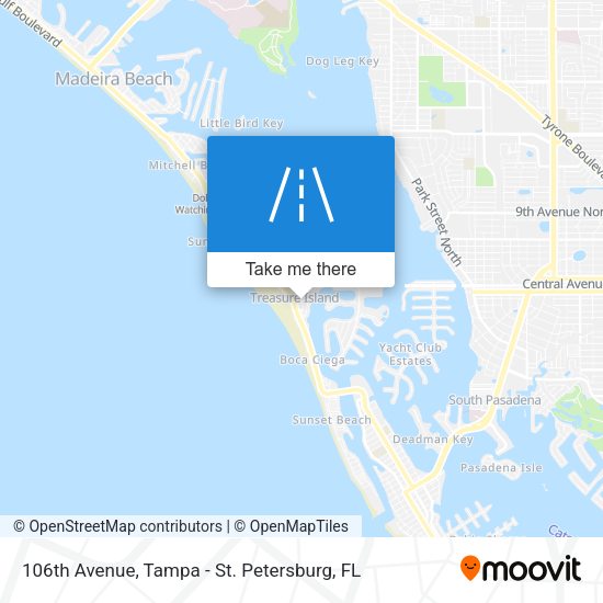 106th Avenue map
